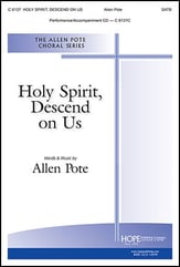 Holy Spirit, Descend on Us SATB choral sheet music cover